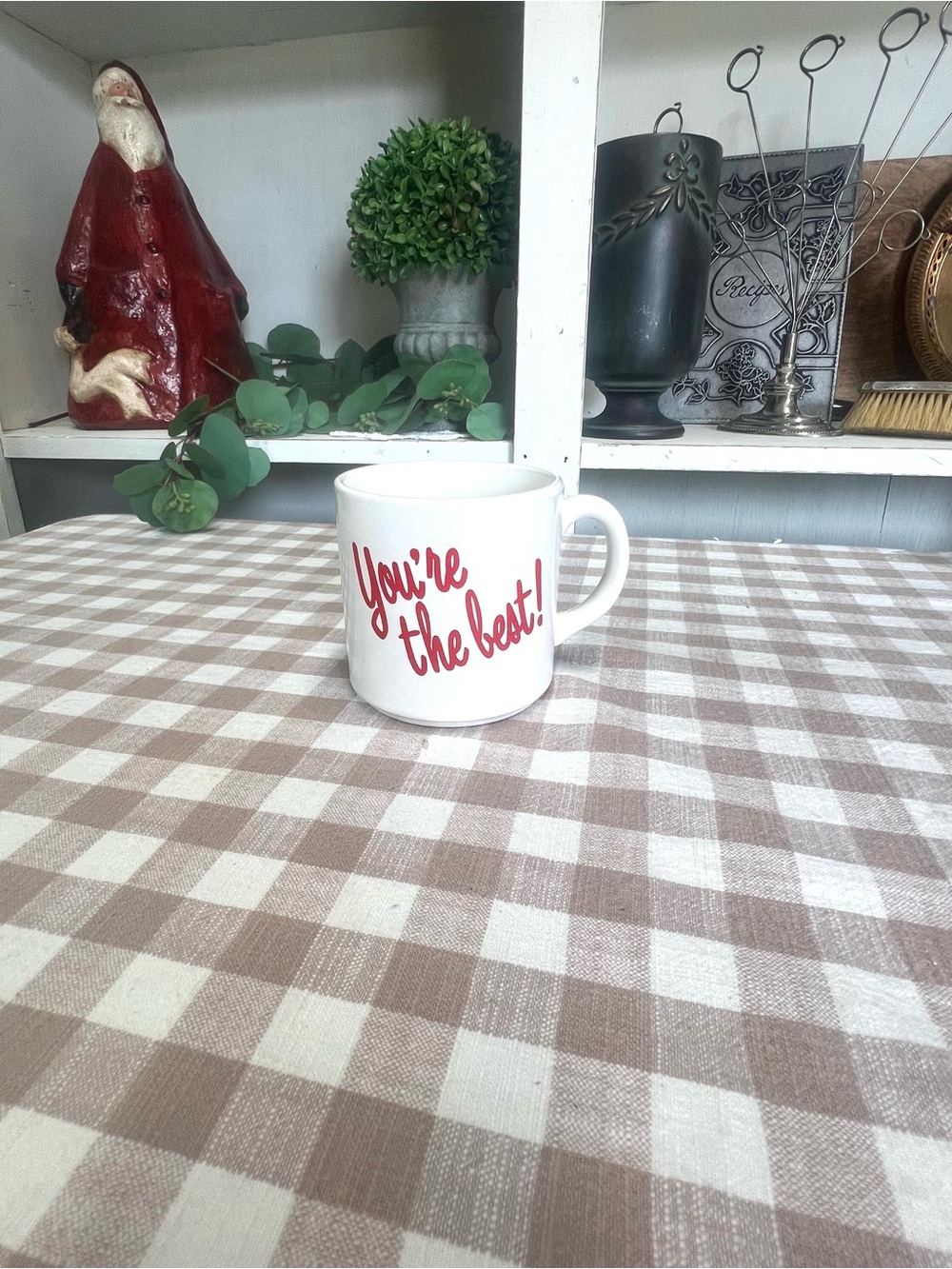 Vintage you’re the best mug cup Brazil gift
